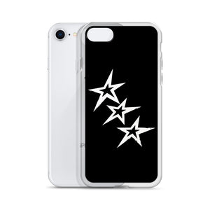 Black Y2K Phone Case with Stars