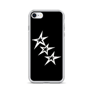 Black Y2K Phone Case with Stars