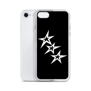 Black Y2K Phone Case with Stars