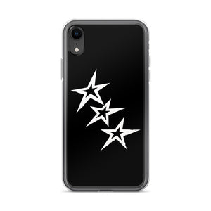 Black Y2K Phone Case with Stars