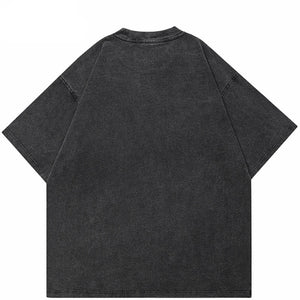 Black Y2K Streetwear T Shirts
