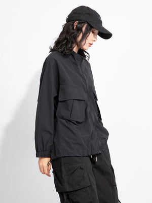 Black Zip Up Jacket Women