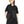 Black Zippper Casual T-shirt Women's