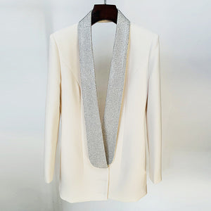 Blazer Backless Women Jacket Spring