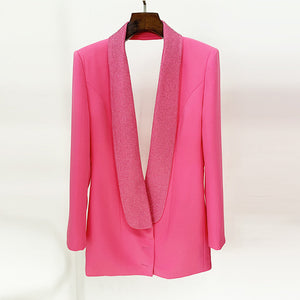Blazer Backless Women Jacket Spring