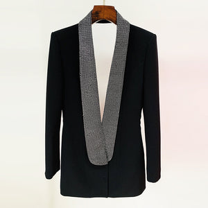Blazer Backless Women Jacket Spring