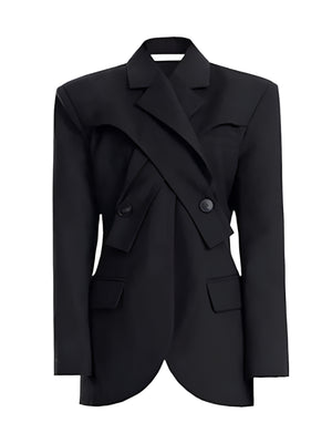 Blazer Deconstruction Women Spring Jacket