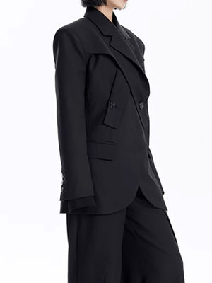 Blazer Deconstruction Women Spring Jacket