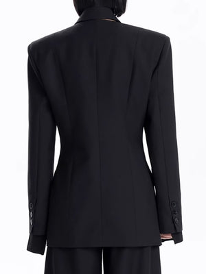 Blazer Deconstruction Women Spring Jacket