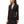 Blazer Jacket For Women Black - product view on white background