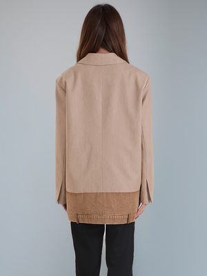 Blazer Jacket Women Spring Denim