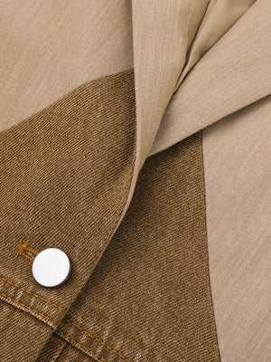 Blazer Jacket Women Spring Denim