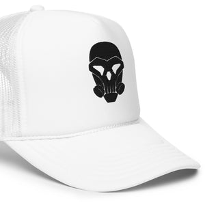 Blazing Skull Trucker Hat