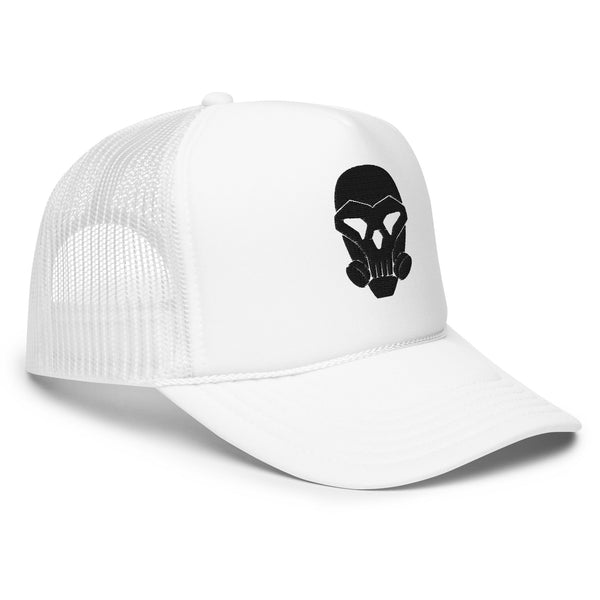 Blazing Skull Trucker Hat