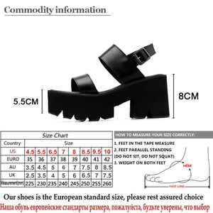 Block Chunky Heels Sandals