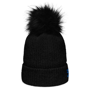 Blue Columbia beanie