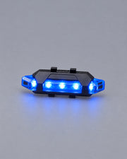 Blauwe Cyberpunk Helmlamp
