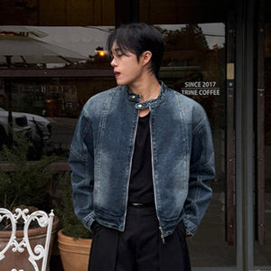 Blue Denim Y2K Jacket