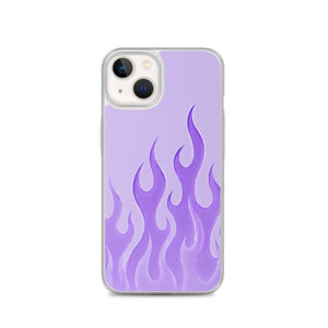 Blue Flames Y2K Phone case