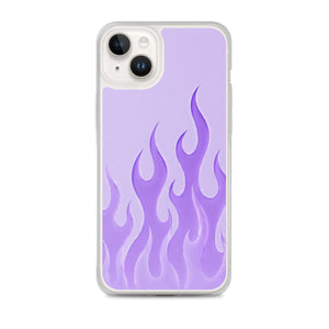Blue Flames Y2K Phone case