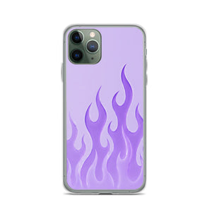 Blue Flames Y2K Phone case