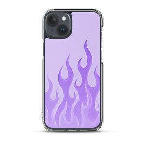 Blue Flames Y2K Phone case