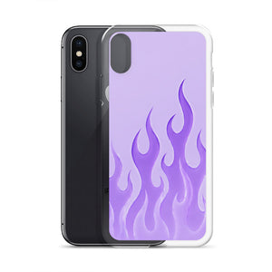 Blue Flames Y2K Phone case