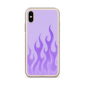 Blue Flames Y2K Phone case
