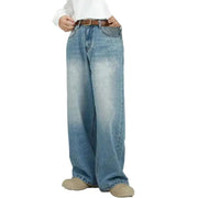 Blue Male Jeans Casual Y2K
