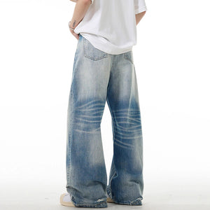 Blue Men's Trendy Y2K Jeans