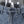 Blue Patchwork Jeans Women's Y2K
