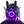 Blue lit cyberpunk mask with a ring eye and tube dreadlocks