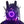 Blue lit cyberpunk mask with a ring eye and tube dreadlocks