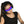 Bluetooth LED Cyberpunk Glasses - product view on white background