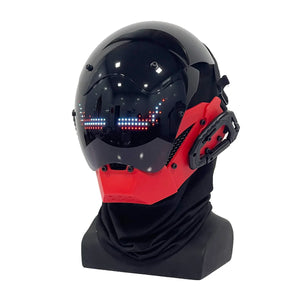 Bluetooth LED Cyberpunk Helmet — photo 1
