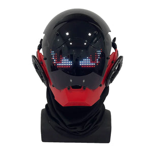Bluetooth LED Cyberpunk Helmet — photo 2