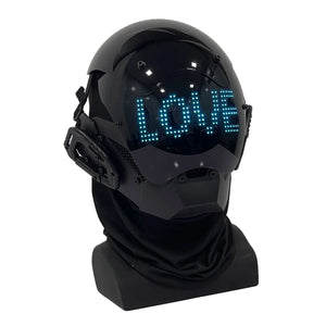 Bluetooth LED Cyberpunk Helmet — photo 3
