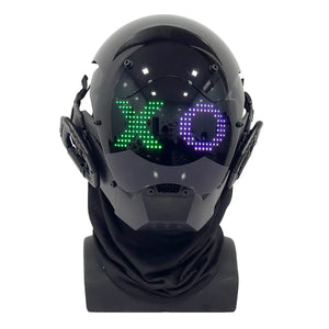 Bluetooth LED Cyberpunk Helmet — photo 4