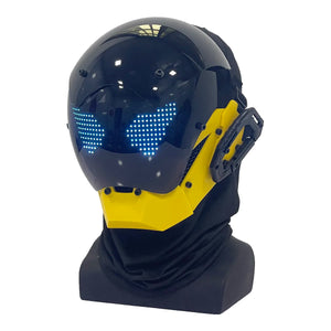 Bluetooth LED Cyberpunk Helmet — photo 5