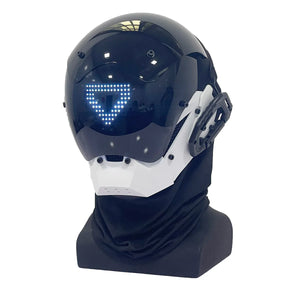 Bluetooth LED Cyberpunk Helmet — photo 6
