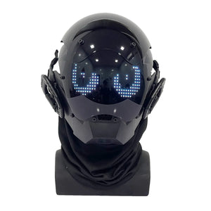 Bluetooth LED Cyberpunk Helmet — photo 7