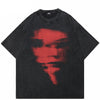 Blurry Faces Graphic Y2K Tee