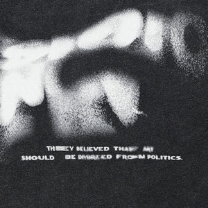 Blurry Letters Vintage Y2K Graphic Tee