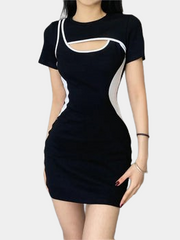 Bodycon-Kleid mit Cut-Out