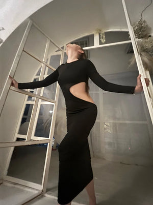 Bodycon Side Cut Out Dress
