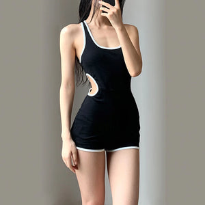 Bodysuit With Cut Out Sides