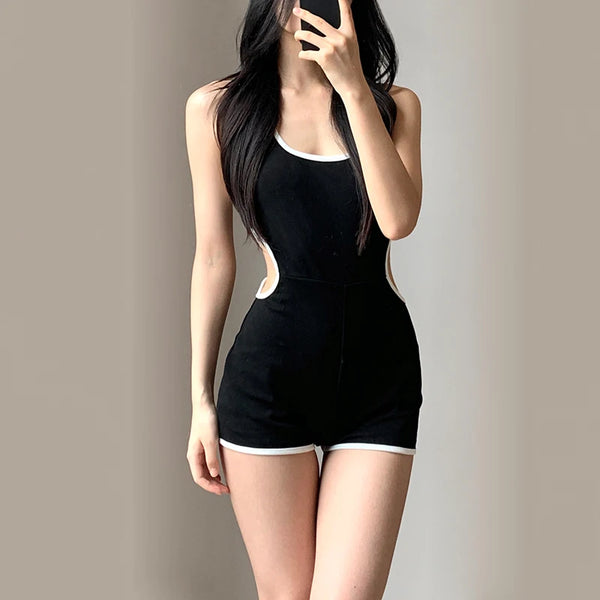 Bodysuit With Cut Out Sides