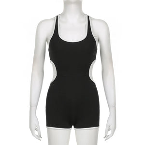 Bodysuit With Cut Out Sides