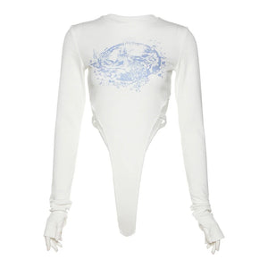 Bodysuit With Cut Out