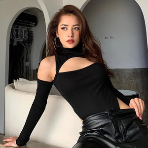 Bodysuit With Sides Cut Out